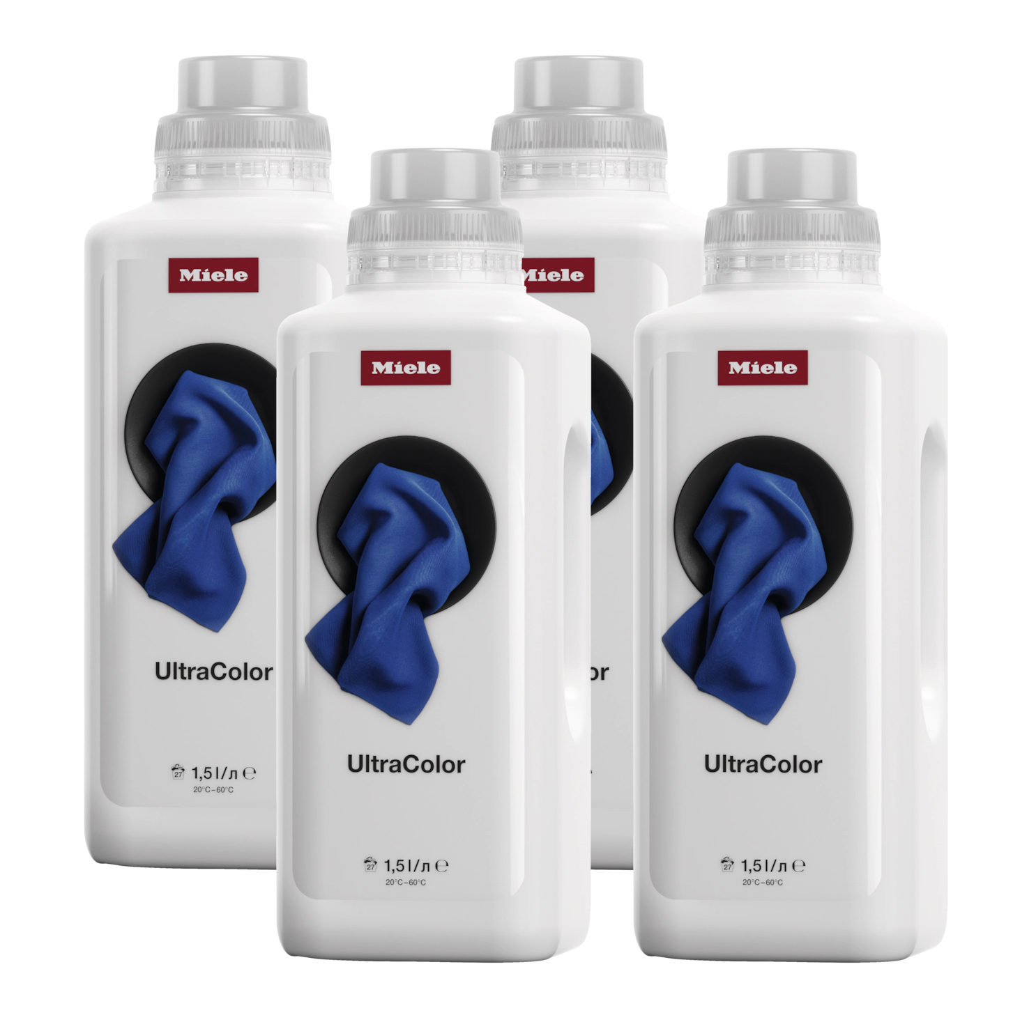 Набор для стирки цветного белья UltraColor Aqua WA UC 1501 L 1,5лх4 шт. Miele купить в Улан-Удэ | Всегда в наличии! | Артикул 12647690 | Официальный сайт