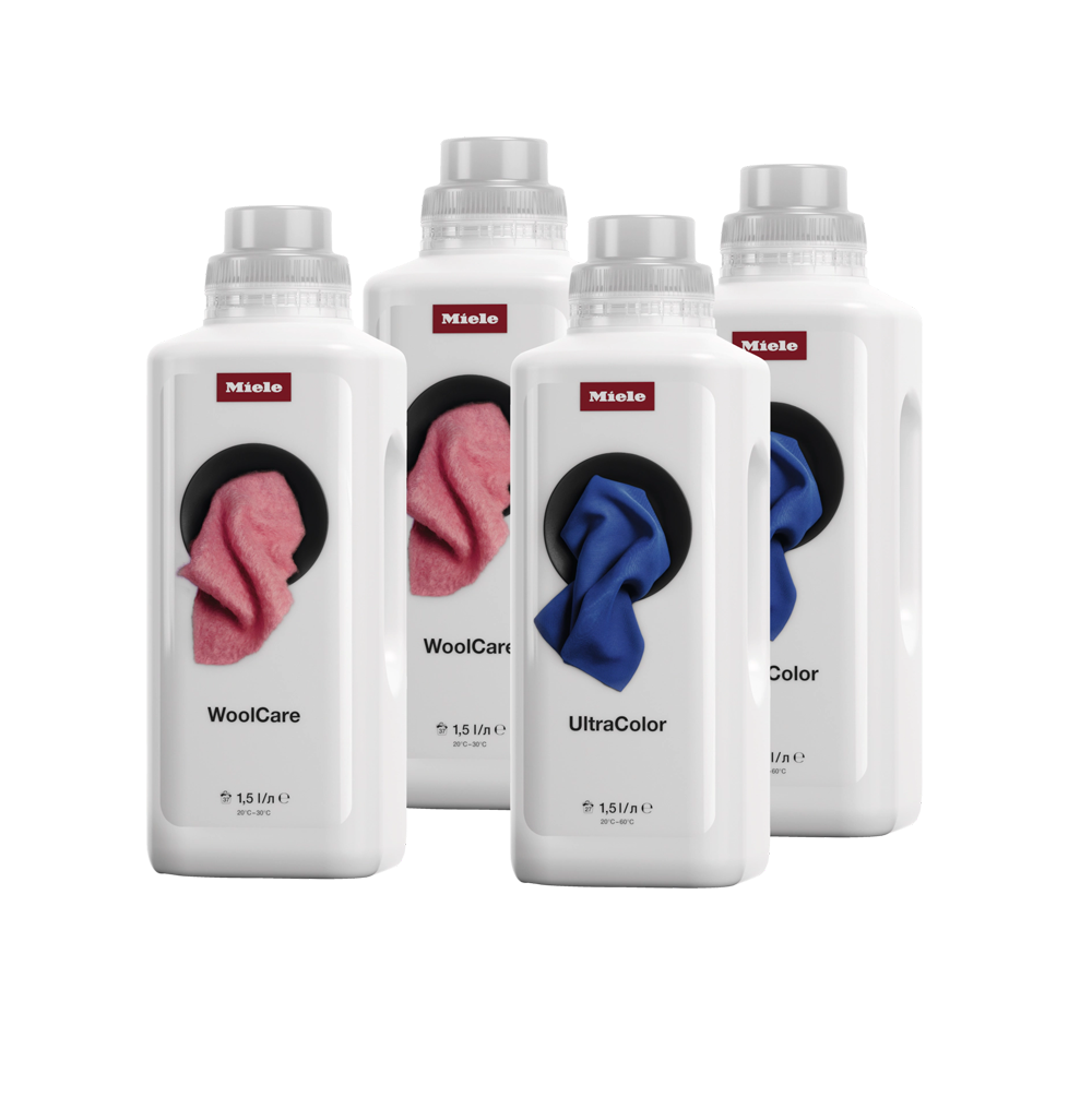 Набор для стирки деликатных тканей и изделий из шерсти WoolCare и цветного белья UltraColor Miele купить в Улан-Удэ | Всегда в наличии! | Артикул 12144770 | Официальный сайт