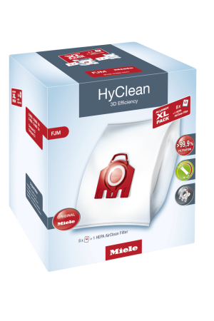 Комплект мешков пылесборников Allergy XL Pack 2 HyClean FJM + фильтр HA 50 Miele купить в Улан-Удэ | Всегда в наличии! | Артикул 10632910 | Официальный сайт