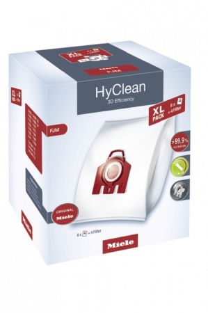 Комплект мешков пылесборников XL FJM HyClean 3D Miele купить в Улан-Удэ | Всегда в наличии! | Артикул 10455090 | Официальный сайт
