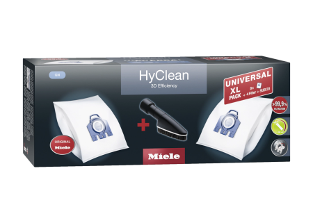 Комплект мешков-пылесборников Universal XL pack HyClean 3D GN Miele купить в Улан-Удэ | Всегда в наличии! | Артикул 11476550 | Официальный сайт