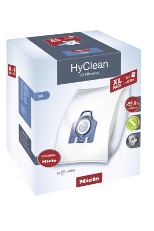 Комплект мешков пылесборников XL GN HyClean 3D Miele купить в Улан-Удэ | Всегда в наличии! | Артикул 10455000 | Официальный сайт